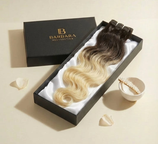 Ombre blonde 613# hair extensions