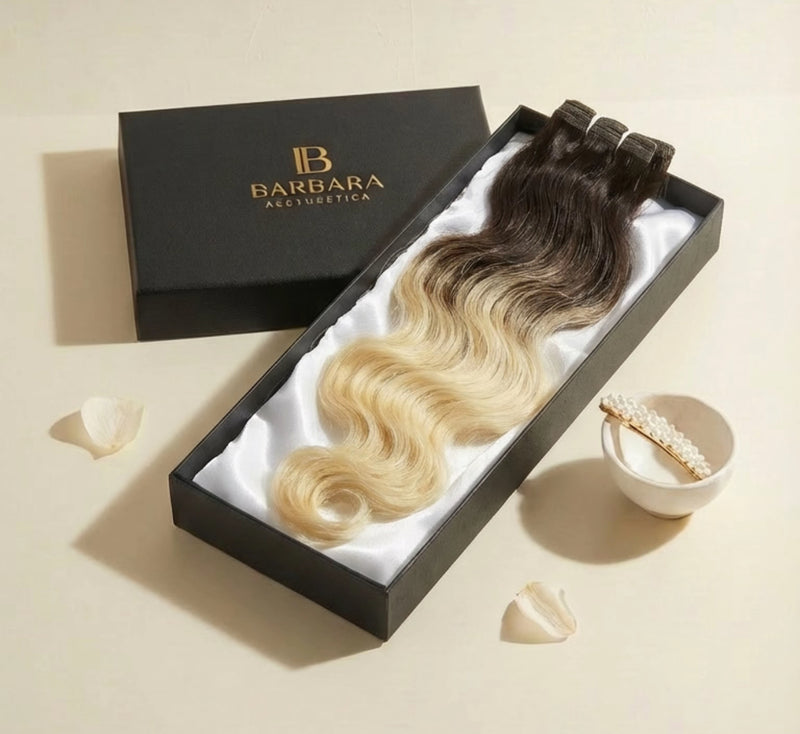 Ombre blonde 613# hair extensions