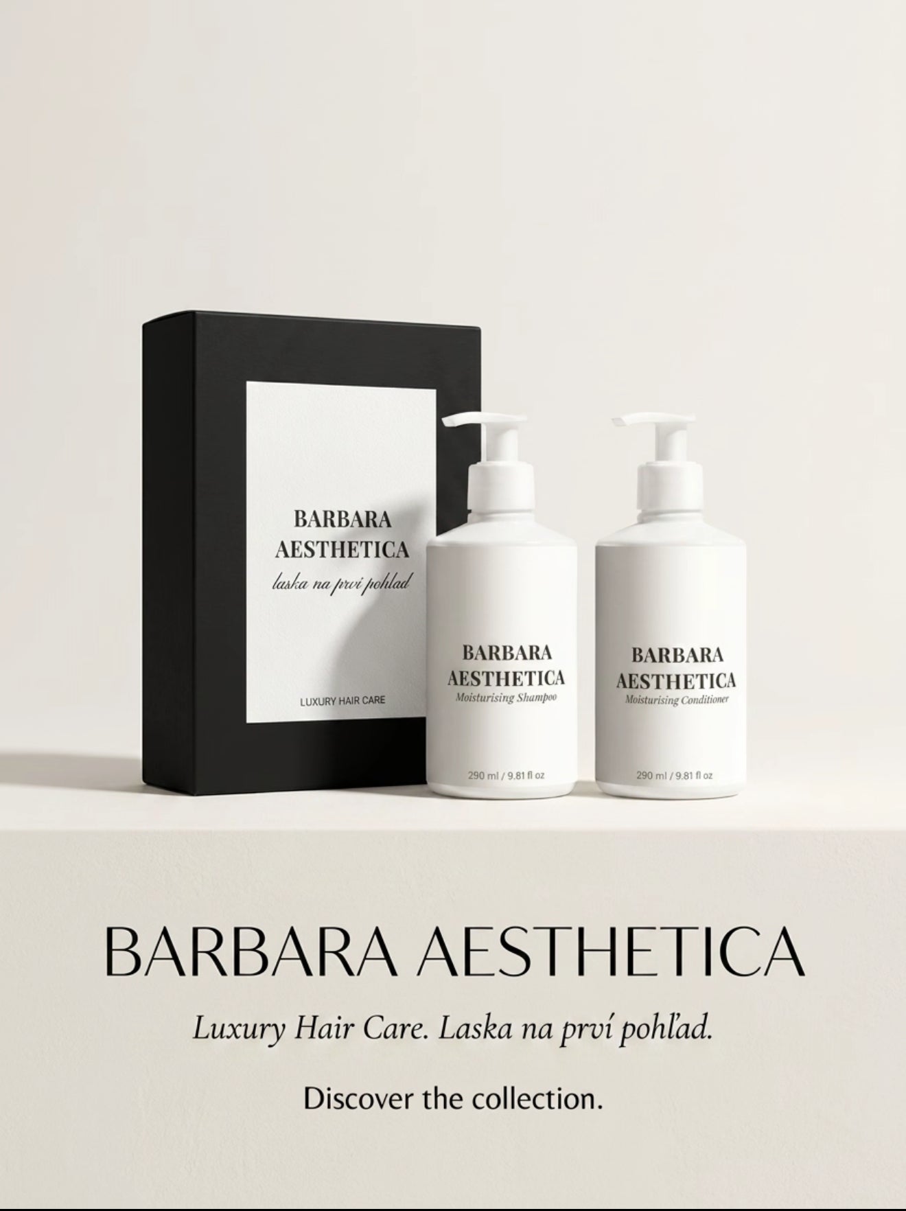 LIMITED EDITION SET                       Sampon&conditioner Laska na prvi pohlad