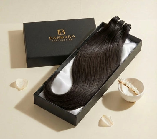 Natural black 1a# hair extensions