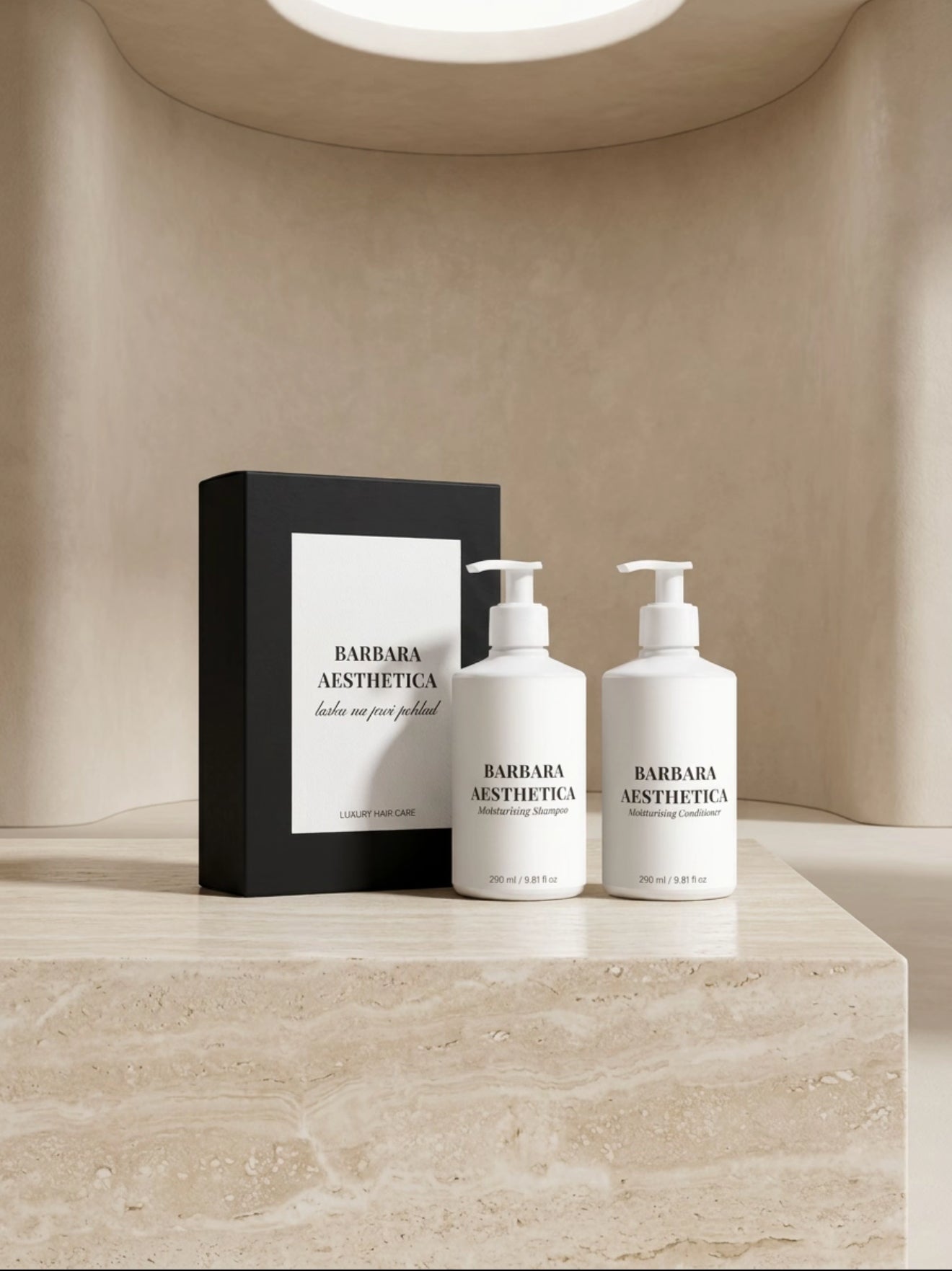 LIMITED EDITION SET                       Sampon&conditioner Laska na prvi pohlad